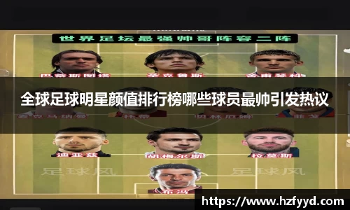 全球足球明星颜值排行榜哪些球员最帅引发热议